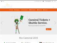 Tablet Screenshot of carnivalservice.com